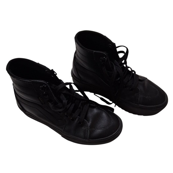 Vans Women's Filmore Hi Top Tapered Platform Sneakers Black Size 5.5 - Picture 2 of 10